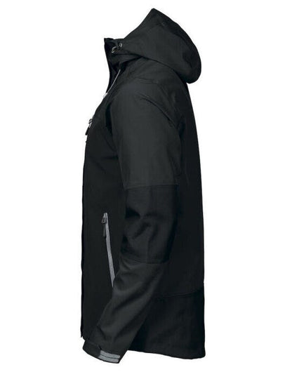 James Harvest Islandblock Shell Jacket - Black