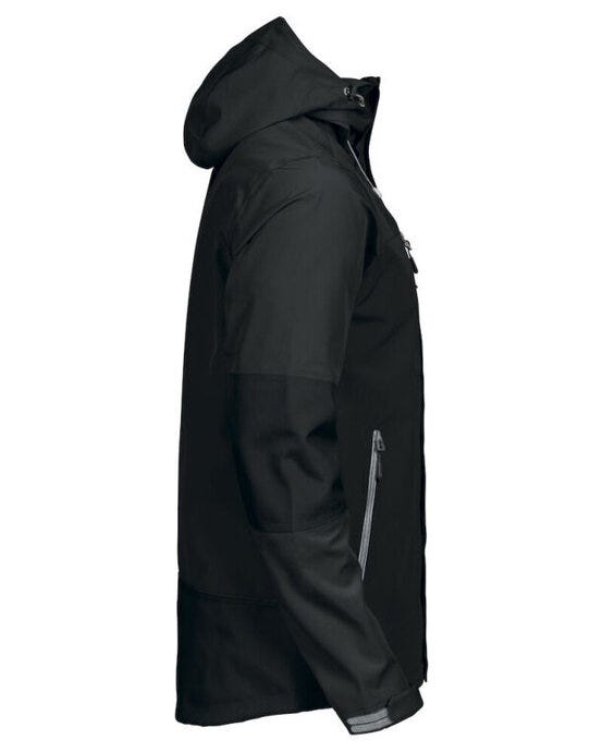 James Harvest Islandblock Shell Jacket - Black