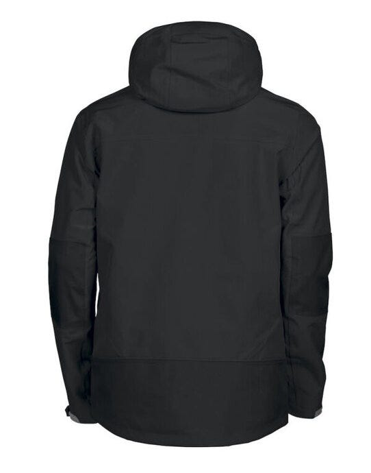 James Harvest Islandblock Shell Jacket - Black