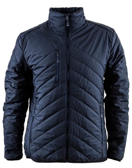 James Harvest Deer Ridge Quilted Jacket - Navy