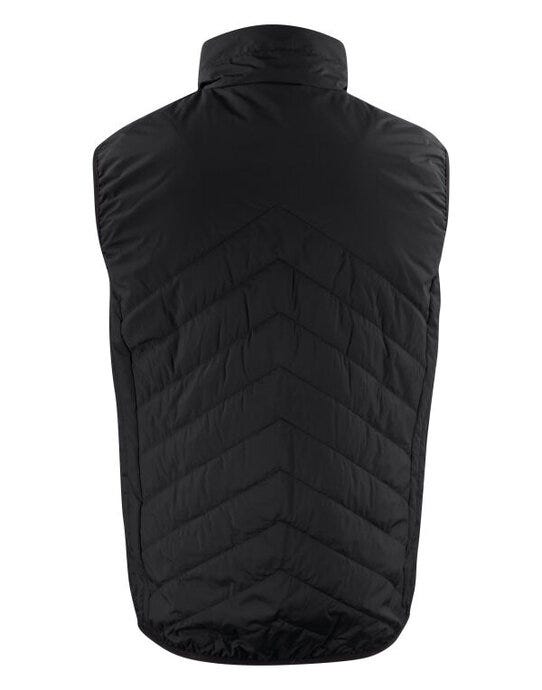 James Harvest Deer Ridge Quilted Vest - Black