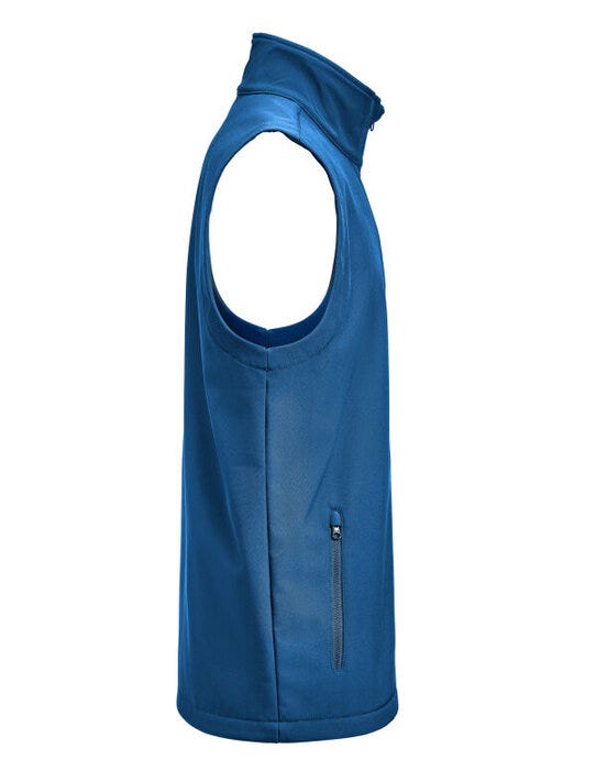 James Harvest Valley Vest - Blue