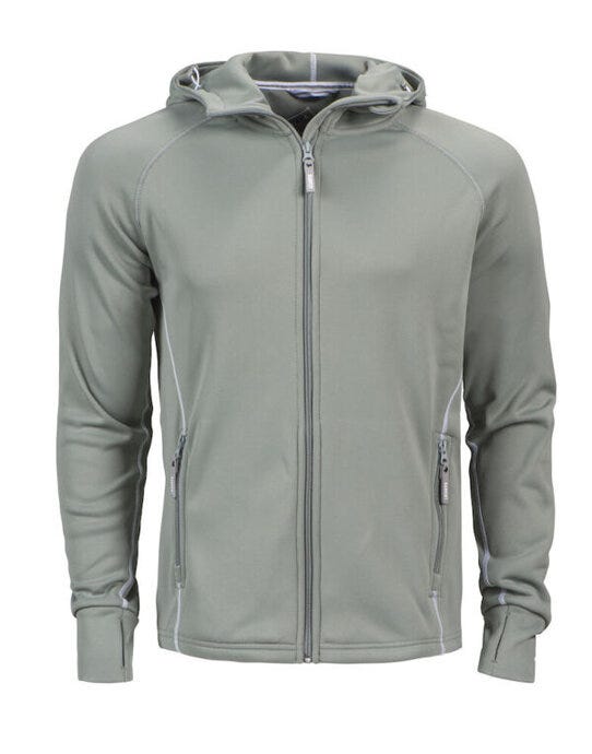 James Harvest Northderry Fleece Jacket - Light Grey