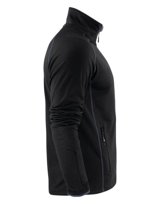 James Harvest Miles Fleece Jacket - Black