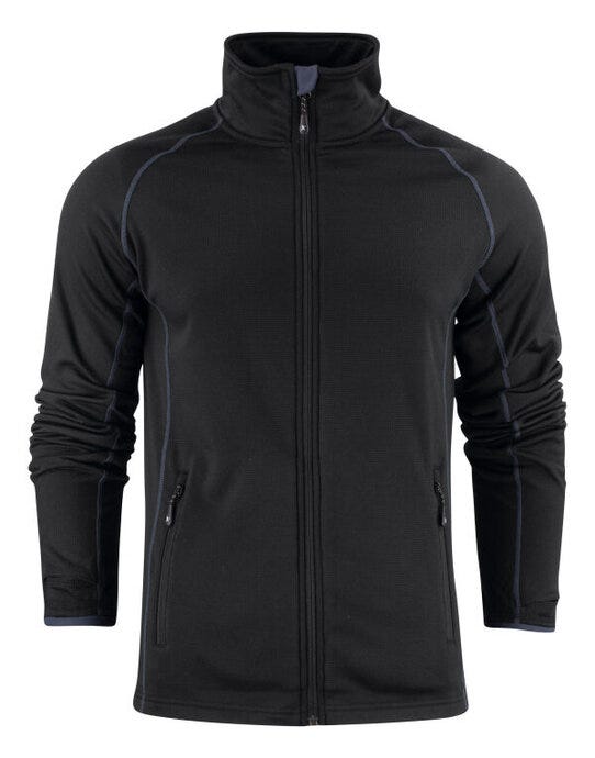 James Harvest Miles Fleece Jacket - Black