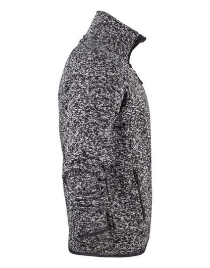 James Harvest Rich Hill Fleece Jacket - Anthracite Melange