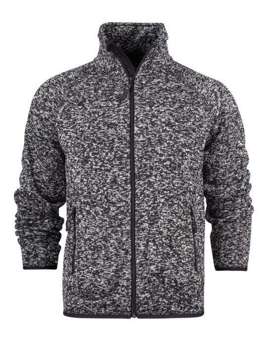 James Harvest Rich Hill Fleece Jacket - Anthracite Melange