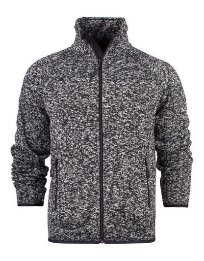 James Harvest Rich Hill Fleece Jacket - Anthracite Melange