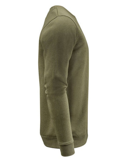 James Harvest Alder Heights Sweatshirt - Moss Green