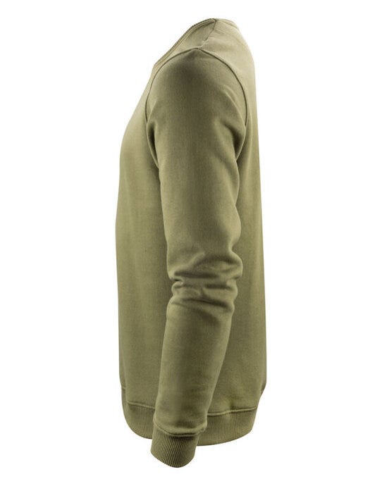 James Harvest Alder Heights Sweatshirt - Moss Green