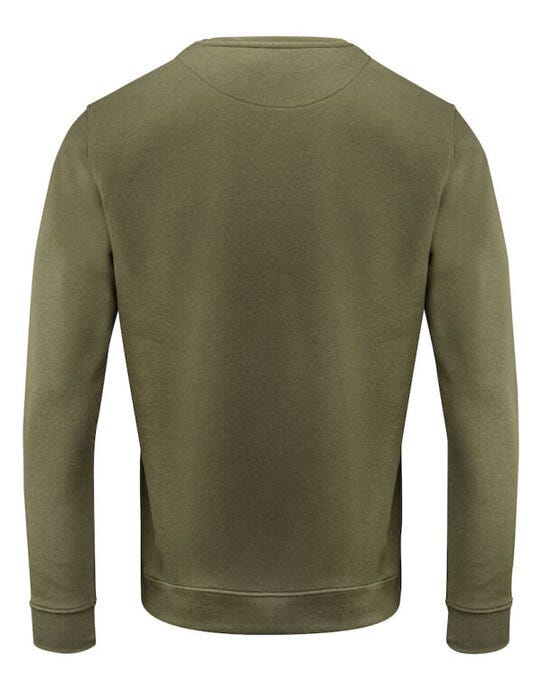 James Harvest Alder Heights Sweatshirt - Moss Green