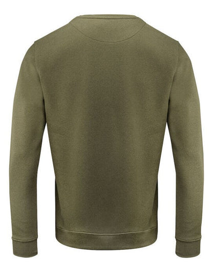 James Harvest Alder Heights Sweatshirt - Moss Green