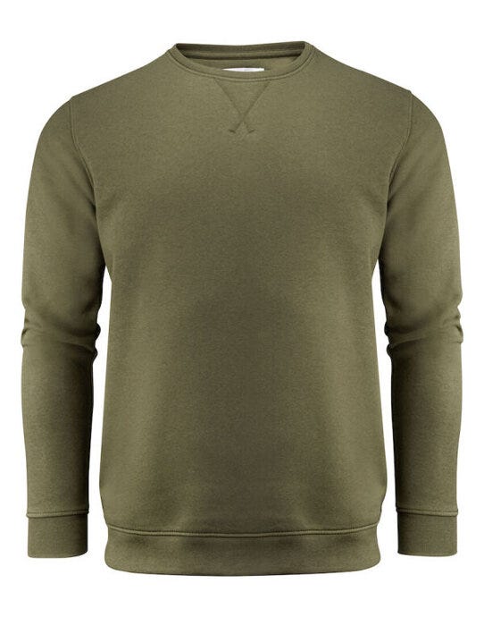 James Harvest Alder Heights Sweatshirt - Moss Green