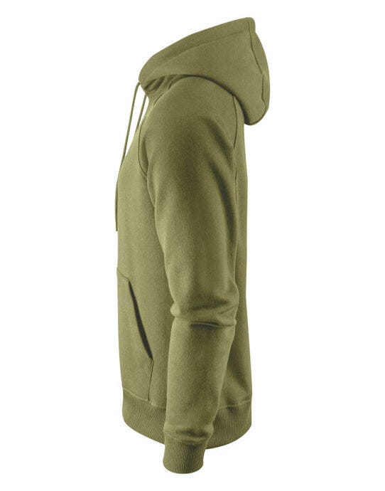James Harvest Hardin Heights Hood Sweat - Moss Green