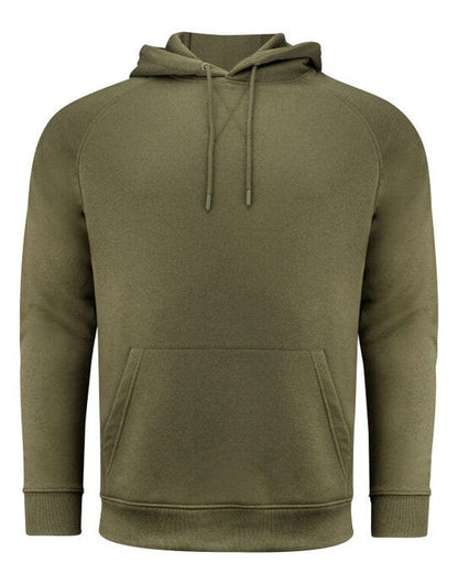 James Harvest Hardin Heights Hood Sweat - Moss Green