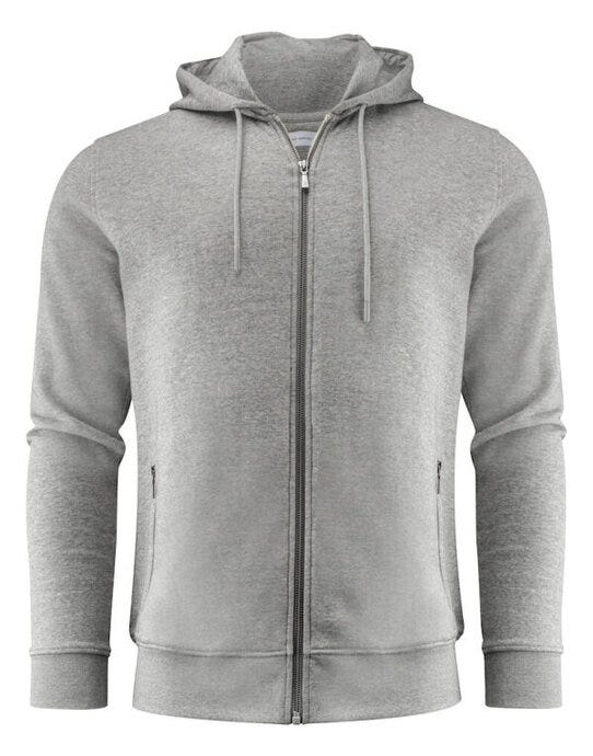 James Harvest Westwood Heights Zip Hood - Grey Melange