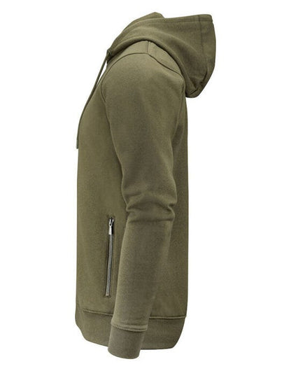 James Harvest Westwood Heights Zip Hood - Moss Green