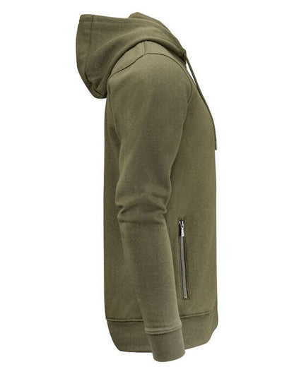 James Harvest Westwood Heights Zip Hood - Moss Green