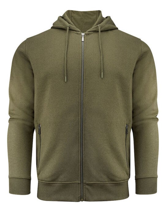 James Harvest Westwood Heights Zip Hood - Moss Green
