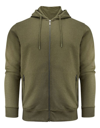 James Harvest Westwood Heights Zip Hood - Moss Green