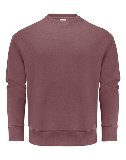 James Harvest Hopedale Crewneck - Dusty Red