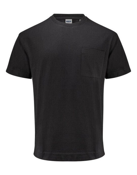 James Harvest Devons Relaxed Fit T-Shirt - Black