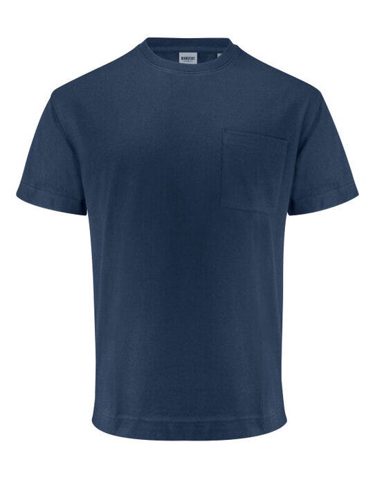 James Harvest Devons Relaxed Fit T-Shirt - Navy