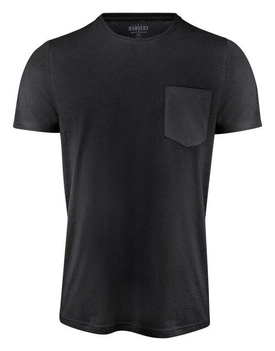 James Harvest Walcott T-Shirt - Black