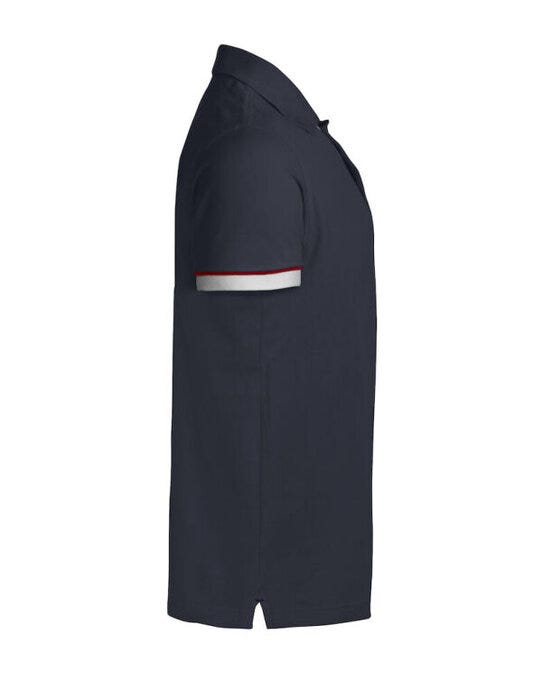 James Harvest Anderson Pique Polo - Navy
