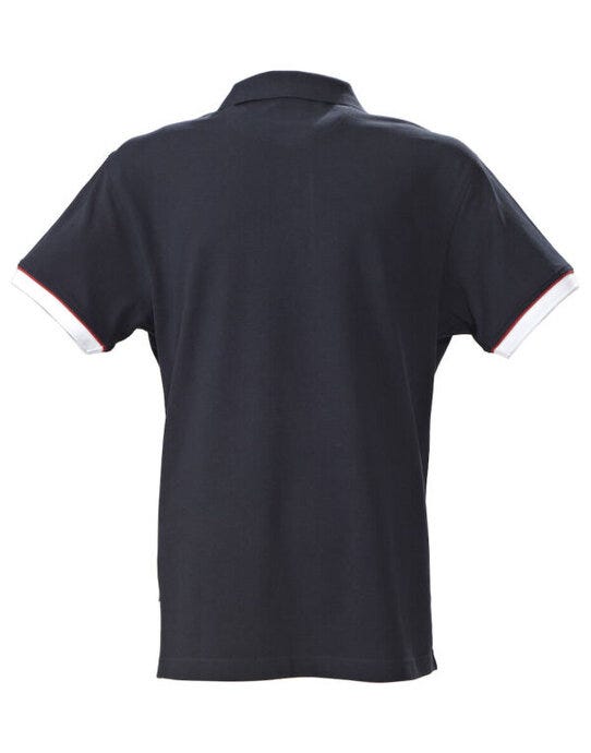 James Harvest Anderson Pique Polo - Navy