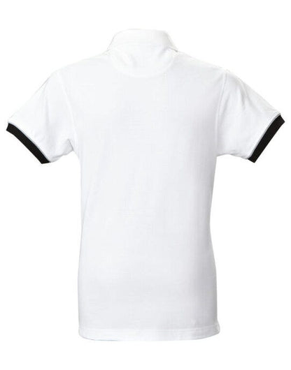 James Harvest Anderson Pique Polo - White