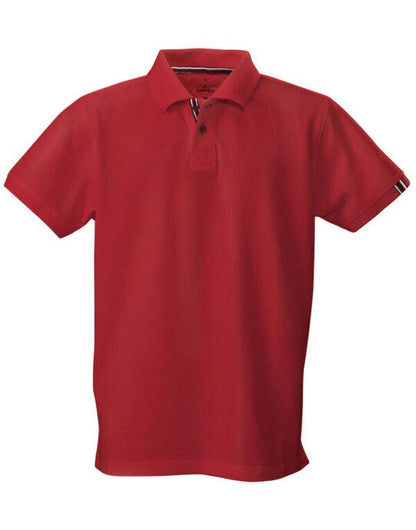 James Harvest Avon Polo Shirt - Red