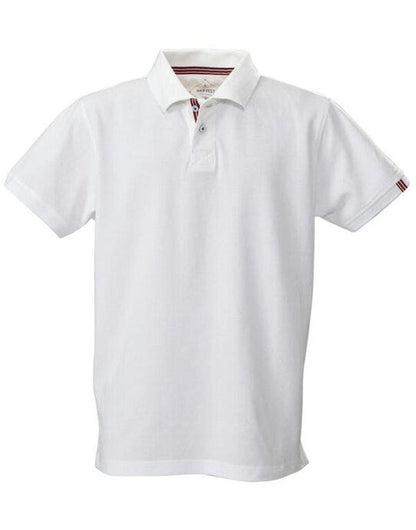 James Harvest Avon Polo Shirt - White