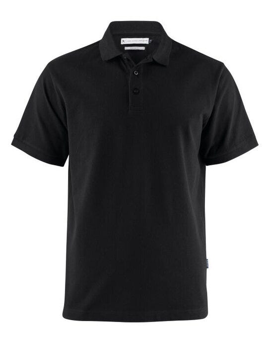 James Harvest Neptune Regular Polo - Black