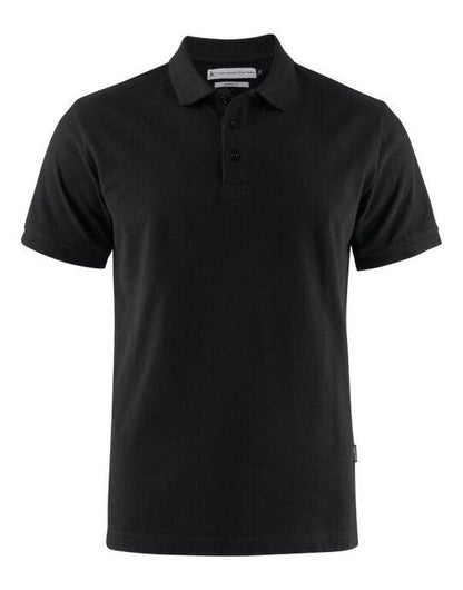 James Harvest Neptune Modern Polo - Black