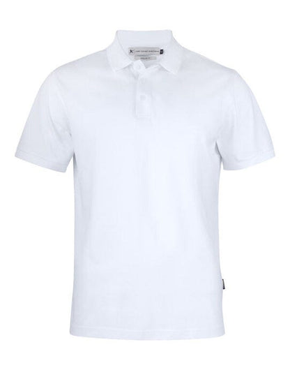 James Harvest Sunset Regular Polo - White