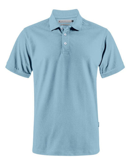 James Harvest Sunset Regular Polo - Light Turquoise