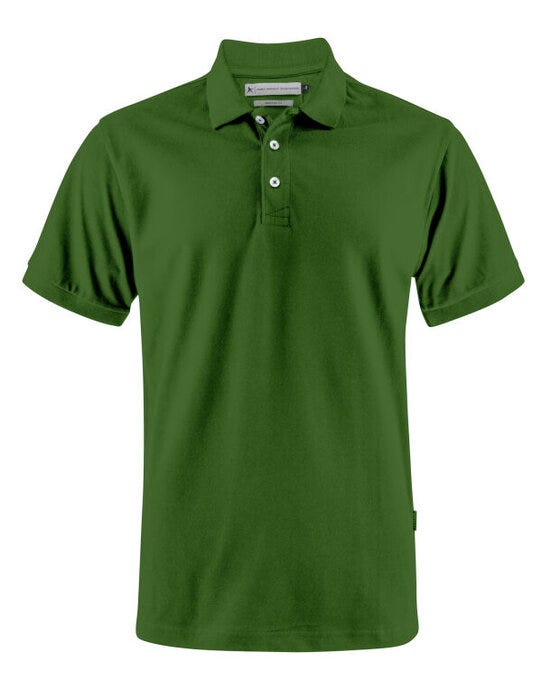 James Harvest Sunset Regular Polo - Sport Green
