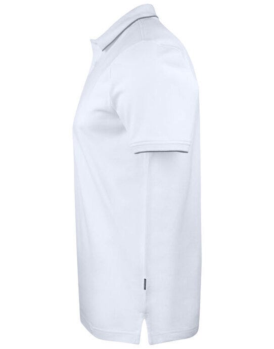 James Harvest Greenville Regular Polo - White