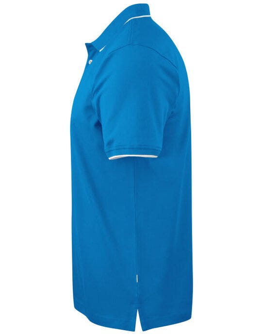 James Harvest Greenville Regular Polo - Bright Blue