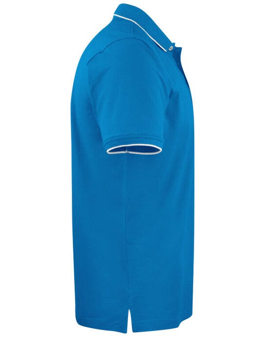 James Harvest Greenville Regular Polo - Bright Blue