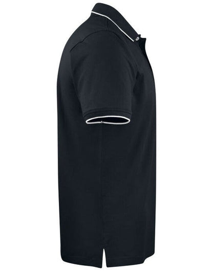 James Harvest Greenville Regular Polo - Black