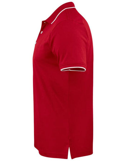 James Harvest Greenville Modern Polo - Red