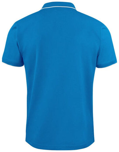 James Harvest Greenville Modern Polo - Bright Blue