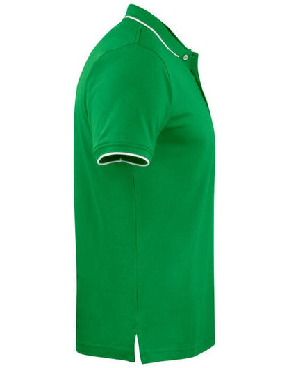 James Harvest Greenville Modern Polo - Sport Green