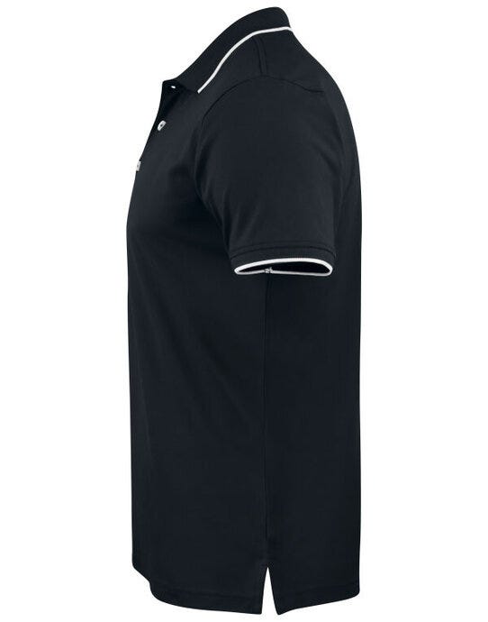 James Harvest Greenville Modern Polo - Black