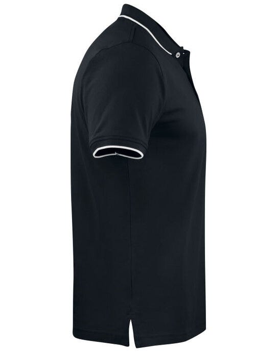 James Harvest Greenville Modern Polo - Black