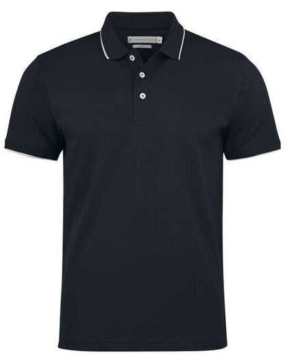 James Harvest Greenville Modern Polo - Black
