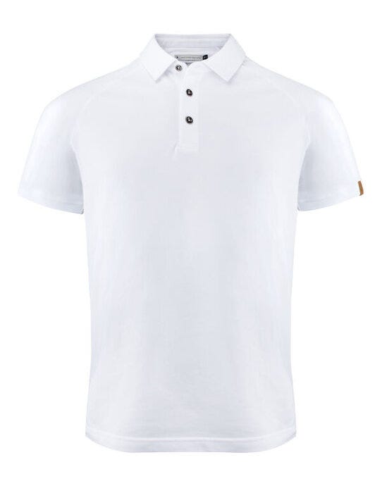 James Harvest Brookings Regular Polo - White