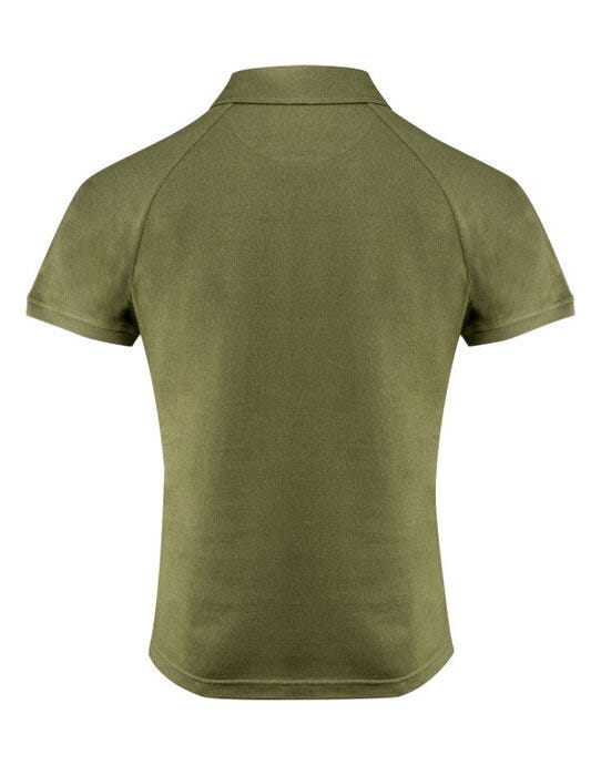 James Harvest Brookings Modern Polo - Moss Green